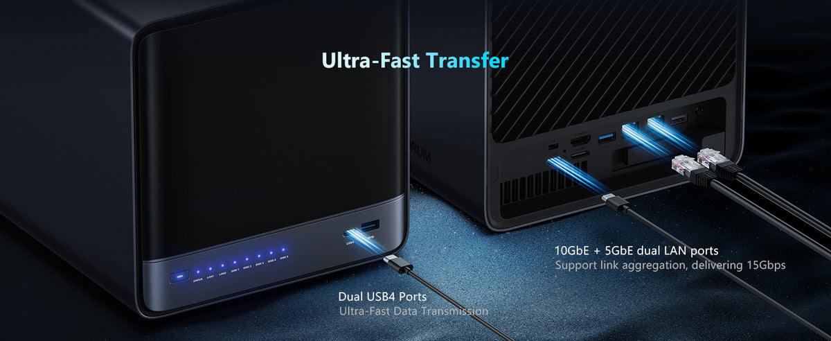 MINISFORUM N5 Pro Ryzen AI 9 HX PRO 370