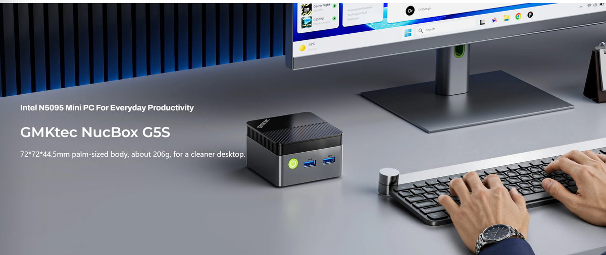 GMKtec G5S Intel® Celeron N5095 Mini PC