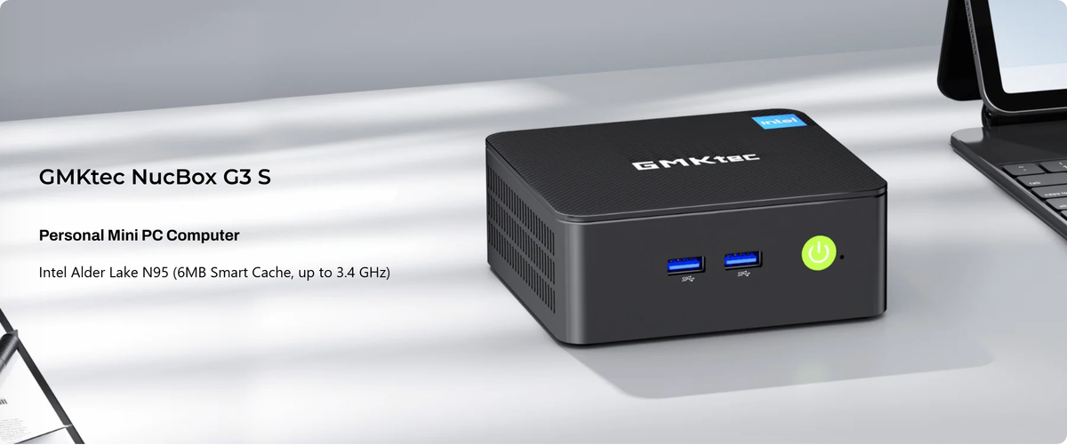 GMKtec NucBox G3S Mini PC Intel® Alder Lake N95