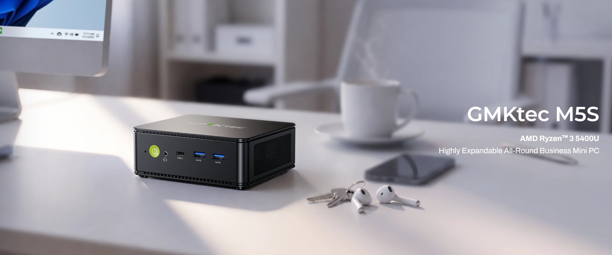 GMKtec M5S AMD Ryzen™ 3 5400U Mini PC