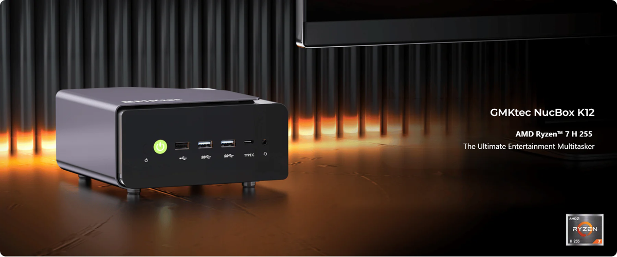 GMKtec K12 AMD Ryzen™ 7 H 255 Gaming Mini PC