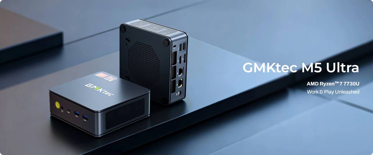 GMKtec M5 Ultra AMD Ryzen™ 7 7730U Mini PC