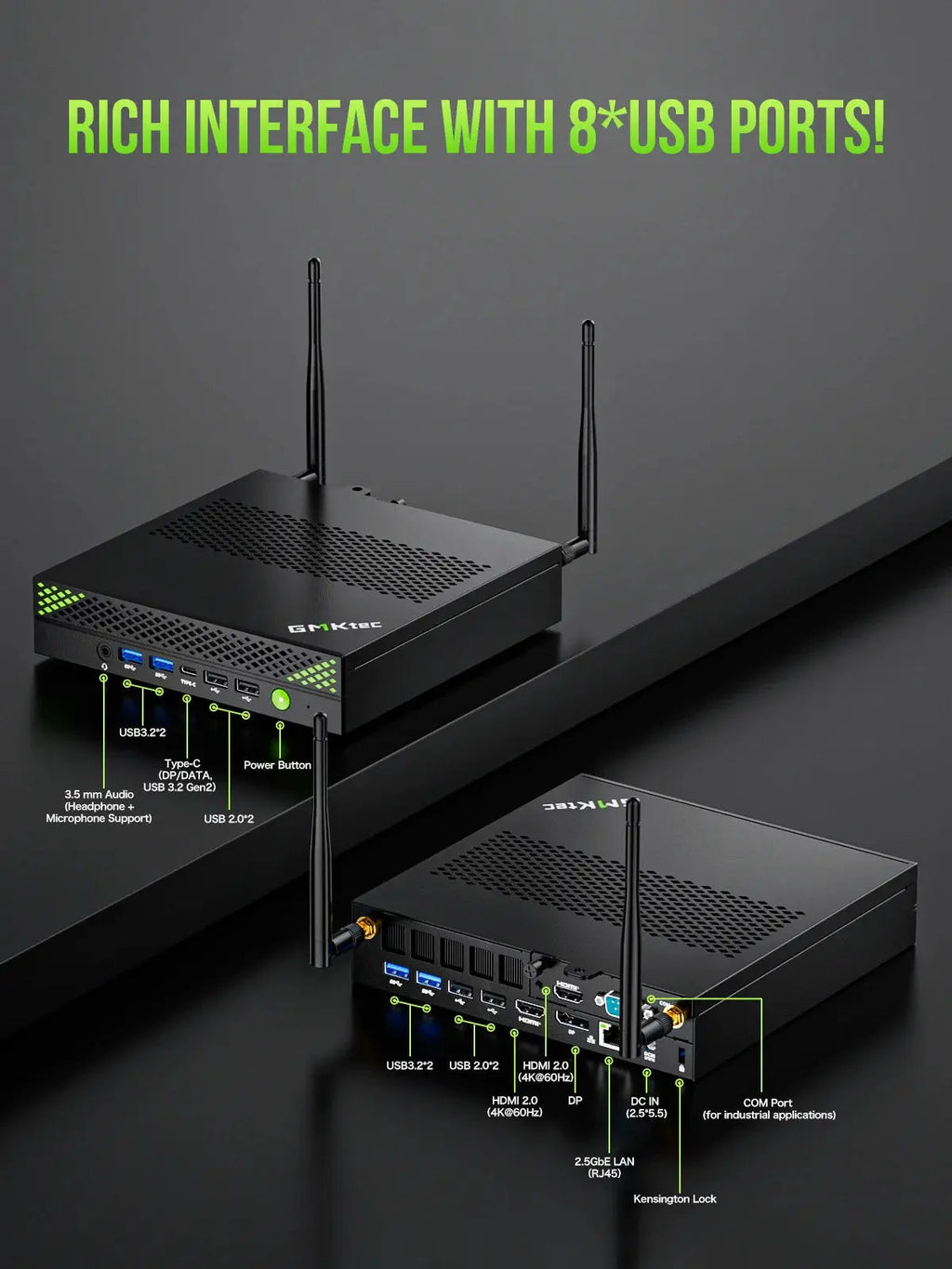 GMKtec NucBox K10 Mini PC Intel® 13th Core™ i9-13900HK
