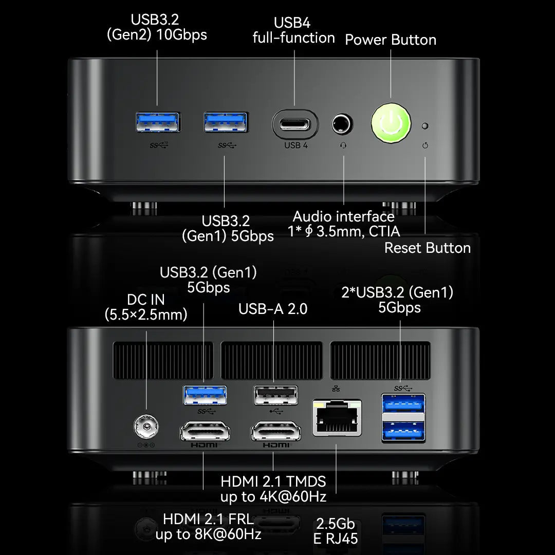 GMKtec K17 Plus Intel® Core™ Ultra 7 258V Mini PC
