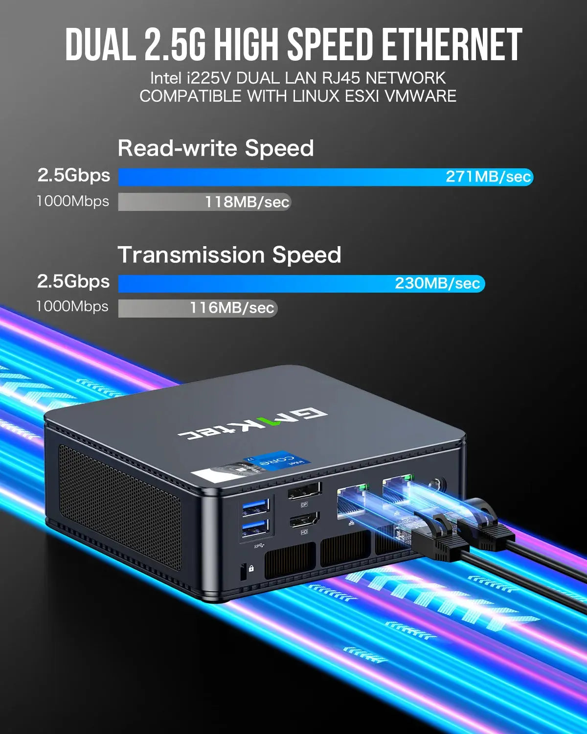 GMKtec K7 PLUS 13th Intel® Core™ i7 13620H Mini PC - Barebone