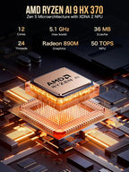 GMKtec EVO-X1 Pro AMD Ryzen™ AI 9 HX 470 AI Mini PC