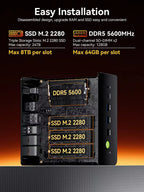 GMKtec K12 AMD Ryzen™ 7 H 255 Gaming Mini PC