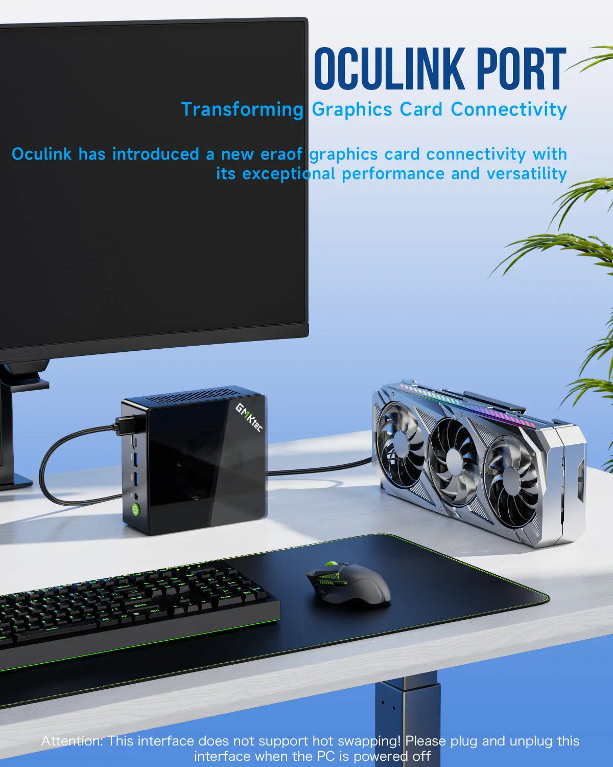 GMKtec K8 Plus AMD Ryzen™ 7 8845HS Gaming Mini PC - Barebone