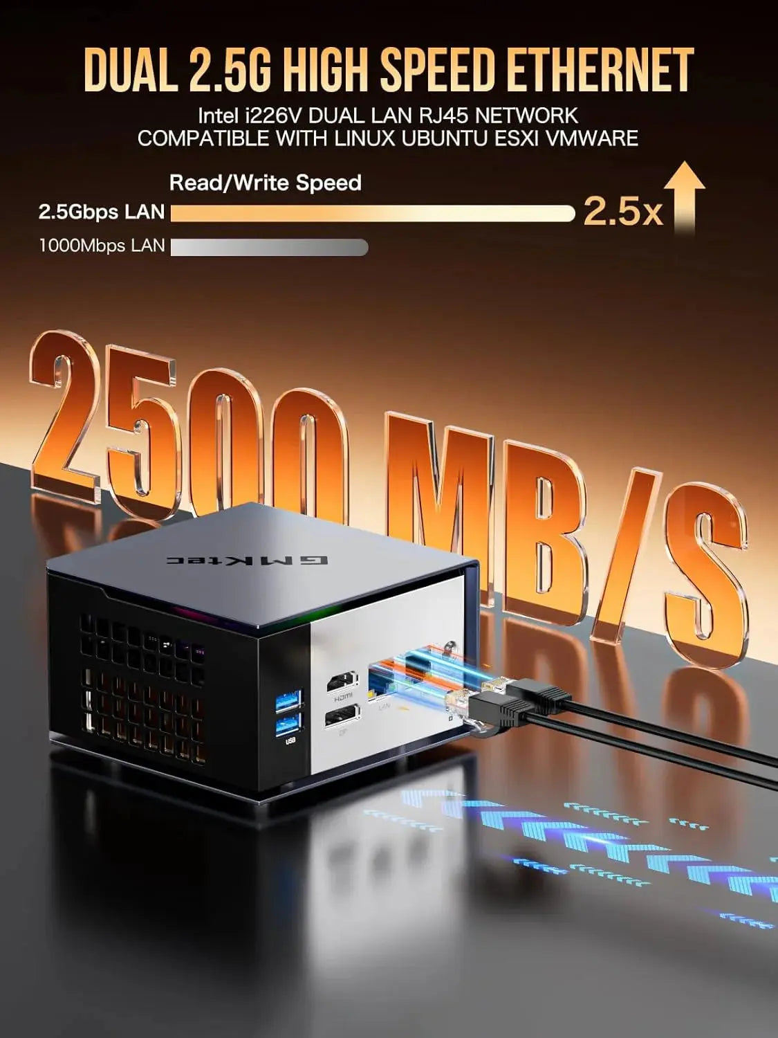 GMKtec EVO-X1 AMD Ryzen™ AI 9 HX 370 AI Mini PC