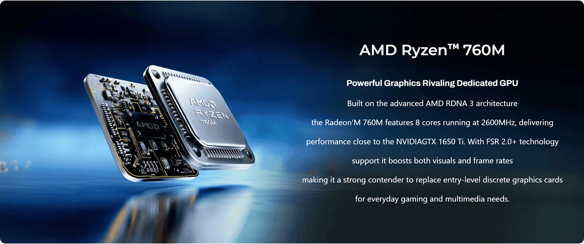 GMKtec M6 Ultra AMD Ryzen™ 5 7640HS Mini PC