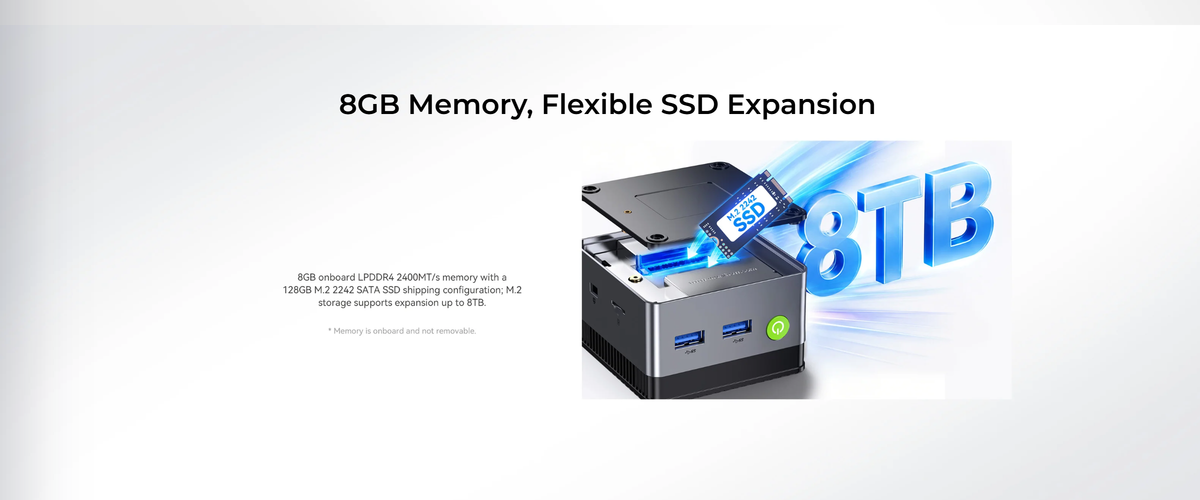 GMKtec G5S Intel® Celeron N5095 Mini PC