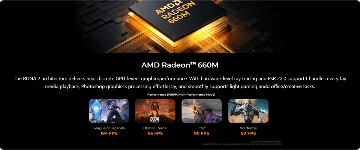 GMKtec M8 AMD Ryzen™ 5 PRO 6650H Mini PC