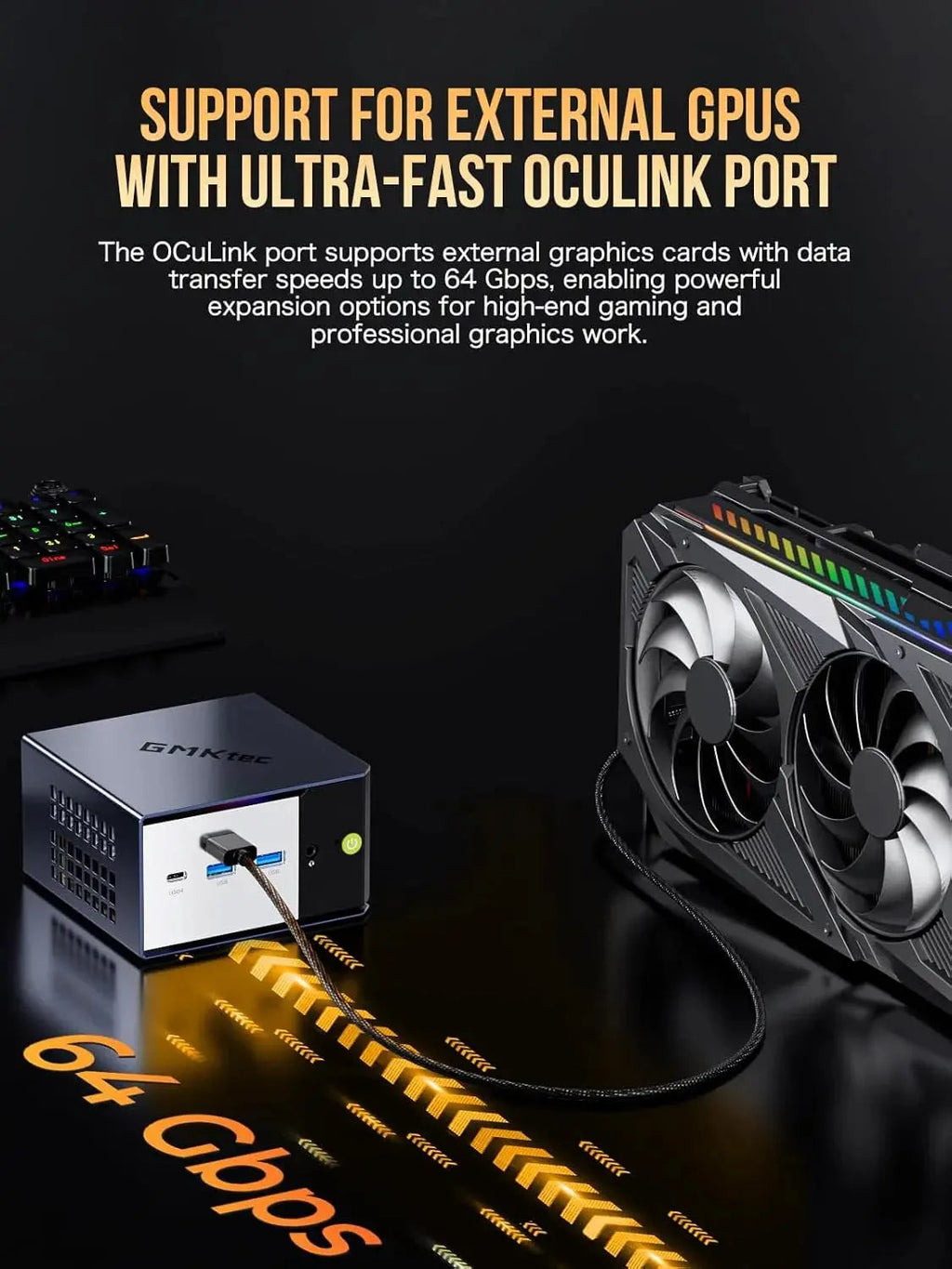 GMKtec EVO-X1 AMD Ryzen™ AI 9 HX 370 AI Mini PC