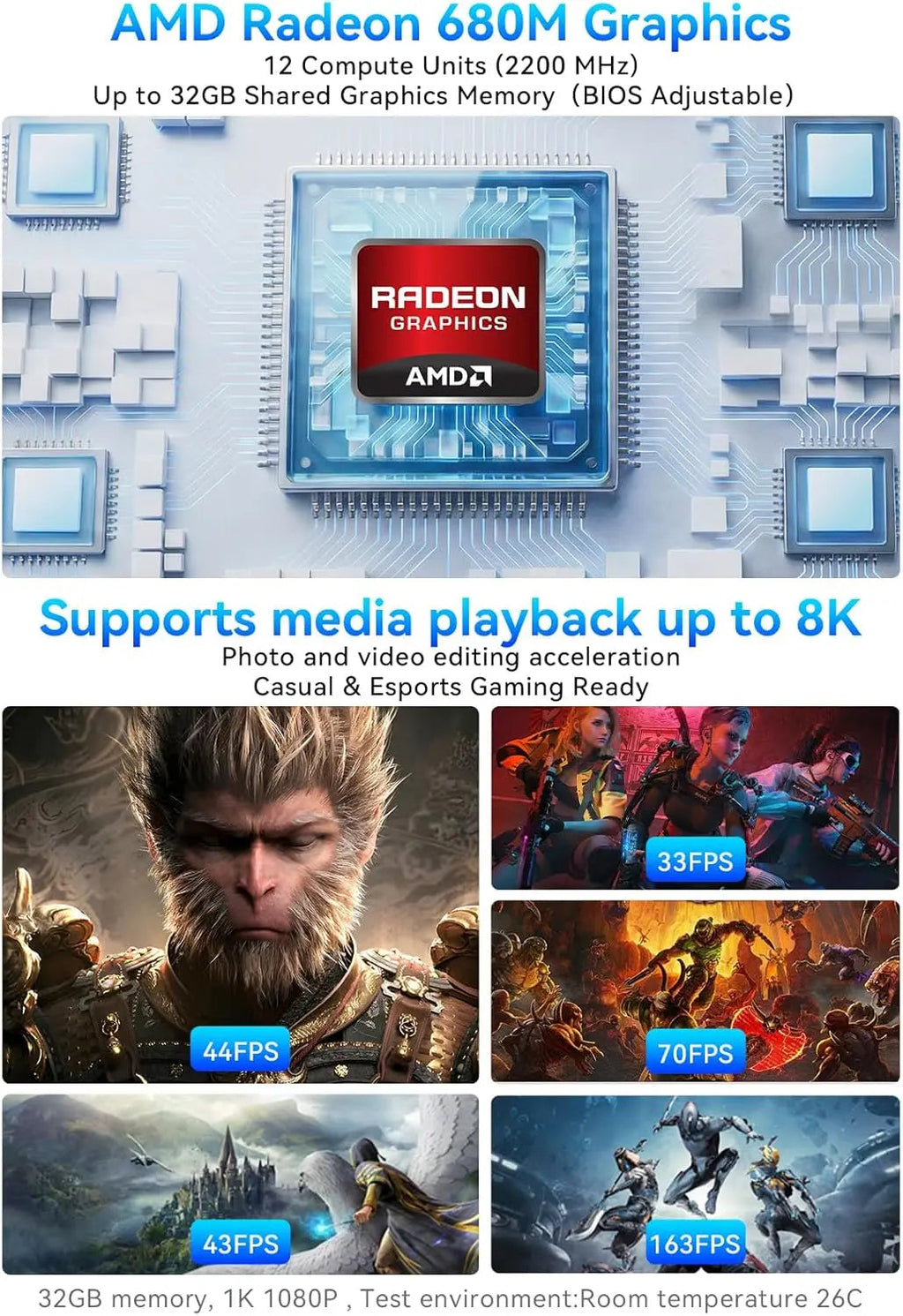 GMKtec K16 AMD Ryzen™ 7 7735HS Mini PC