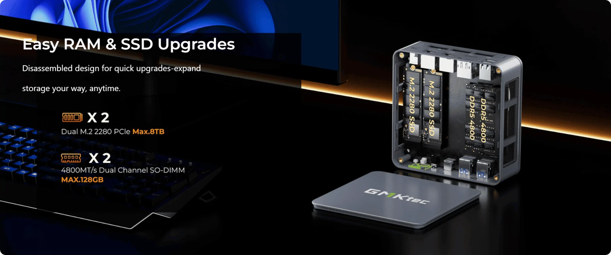 GMKtec M6 Ultra AMD Ryzen™ 5 7640HS Mini PC