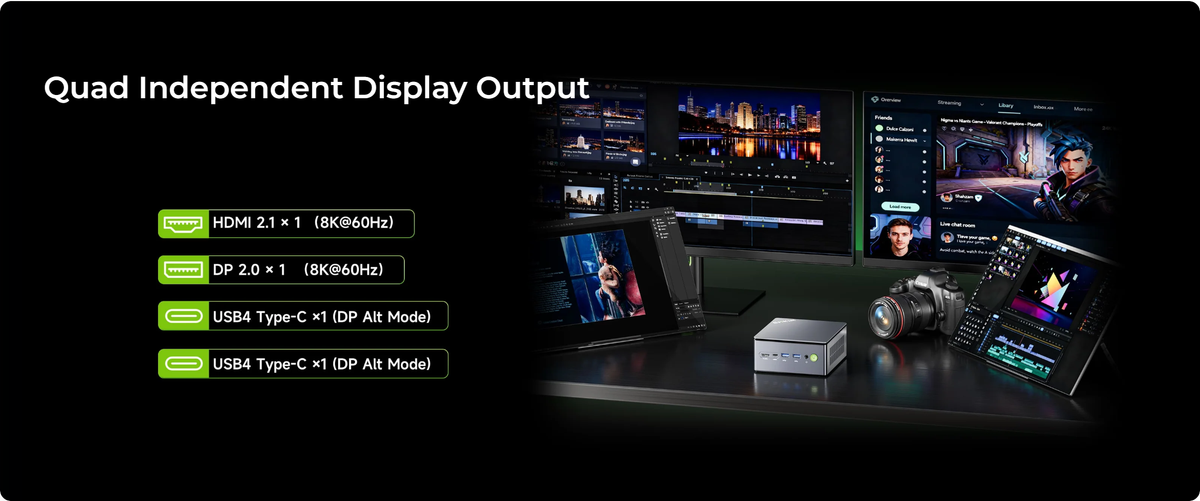 GMKtec M7 Ultra AMD Ryzen™ 7 PRO 6850U Mini PC