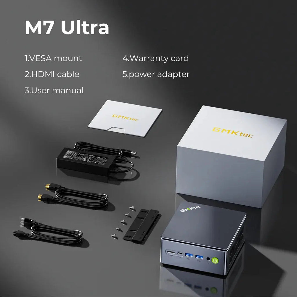 GMKtec M7 Ultra AMD Ryzen™ 7 PRO 6850U Mini PC