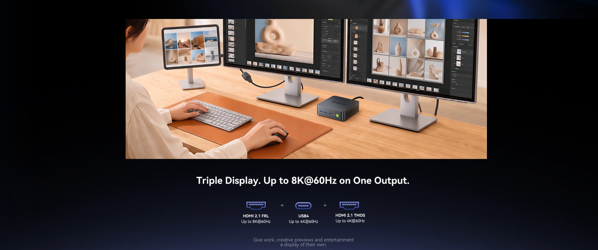GMKtec K17 Plus Intel® Core™ Ultra 7 258V Mini PC