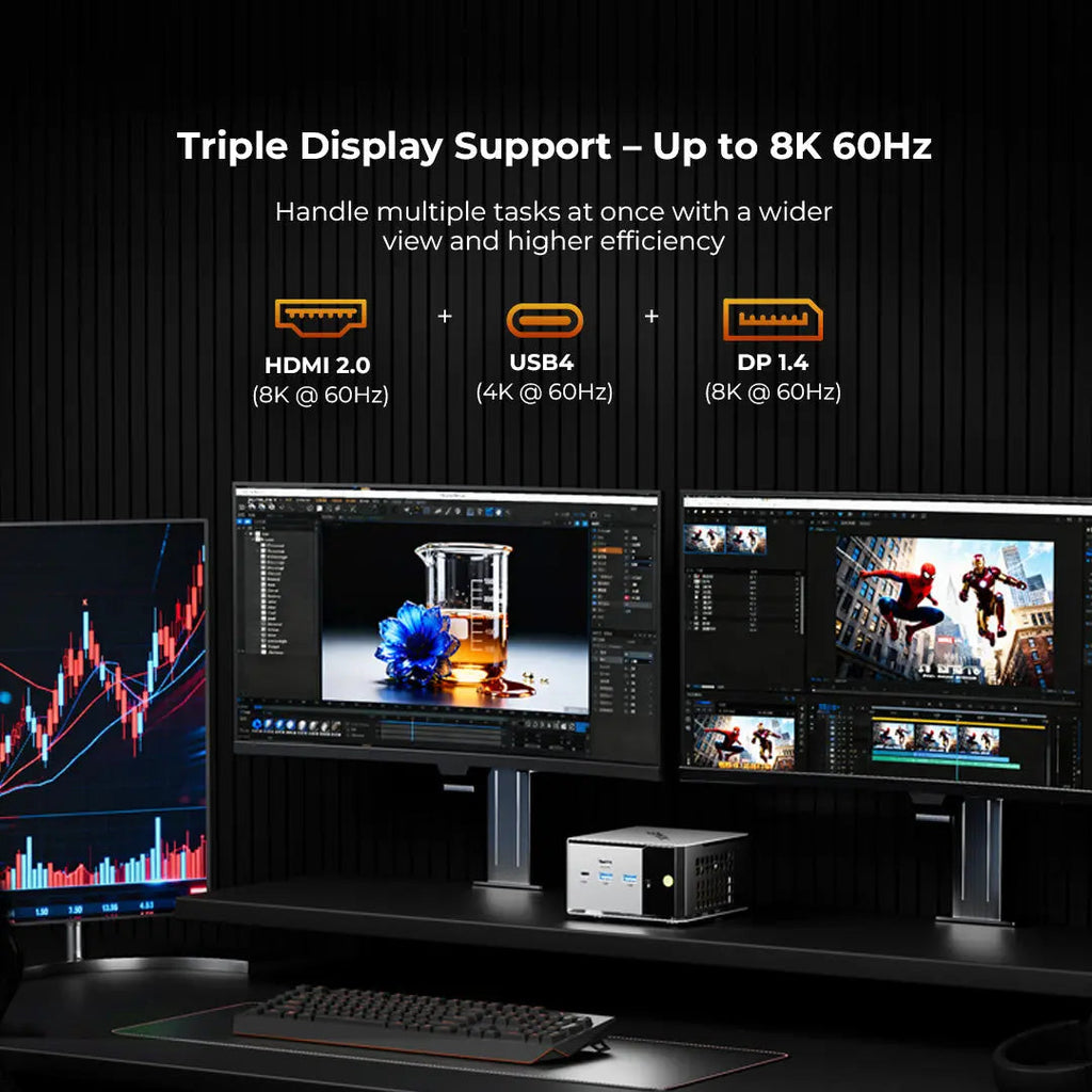 GMKtec M8 AMD Ryzen™ 5 PRO 6650H Mini PC