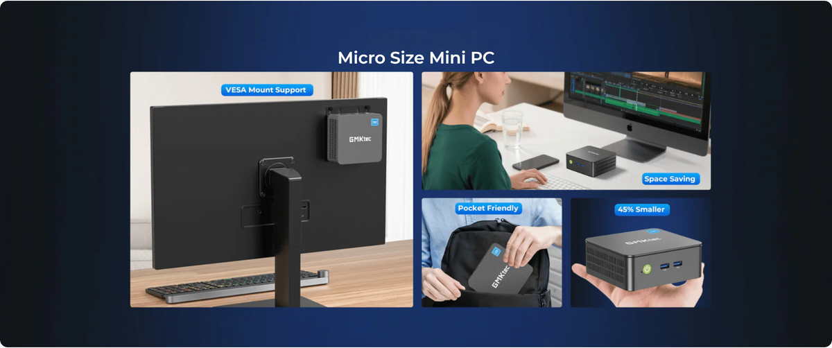 GMKtec NucBox G3S Mini PC Intel® Alder Lake N95