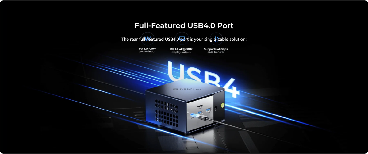 GMKtec K16 AMD Ryzen™ 7 7735HS Mini PC