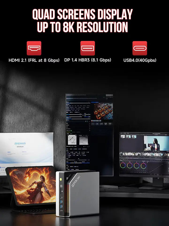 GMKtec EVO-X2 AMD Ryzen™ AI Max+ 395 AI Mini PC