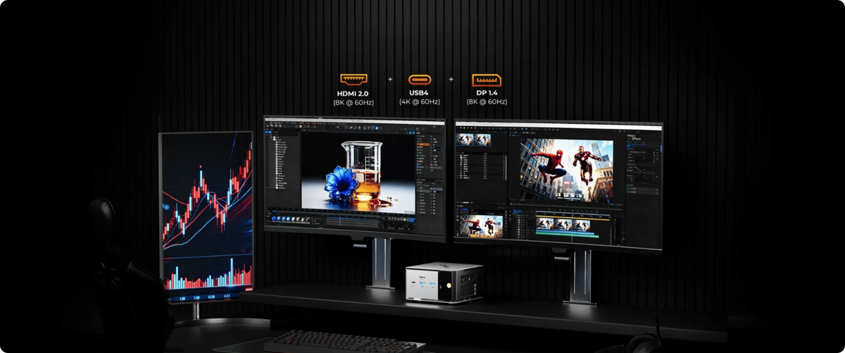 GMKtec M8 AMD Ryzen™ 5 PRO 6650H Mini PC