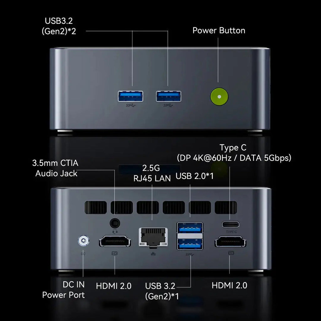 GMKtec M3 Pro Intel® Core™ i5-13500H Mini PC - Barebone
