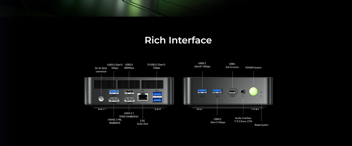 GMKtec K17 Intel® Core™ Ultra 5 226V Mini PC