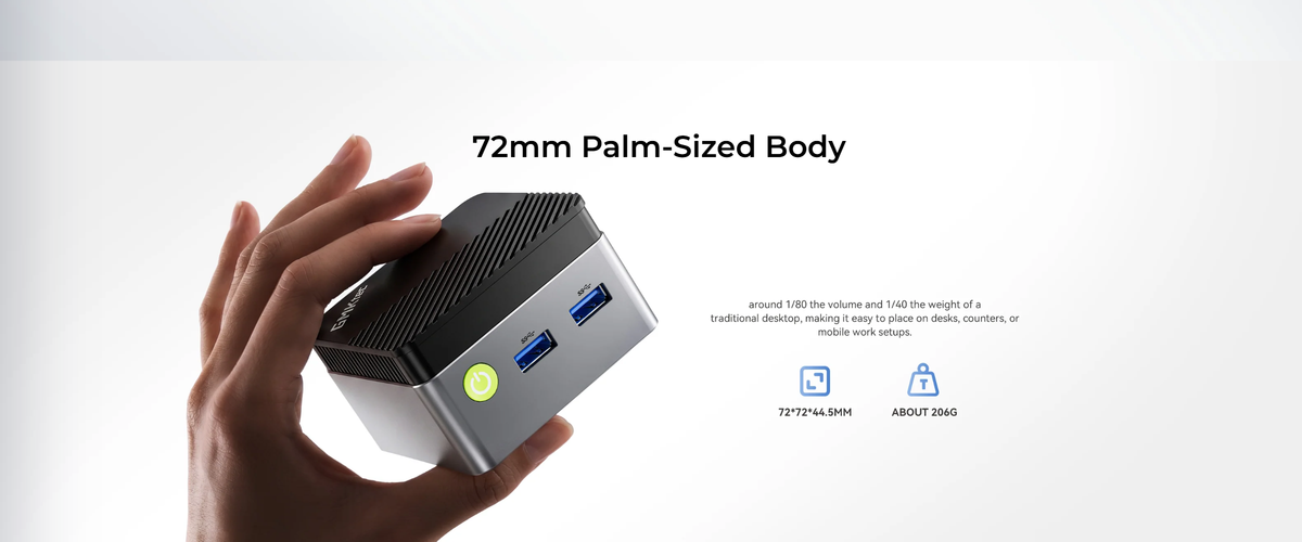 GMKtec G5S Intel® Celeron N5095 Mini PC