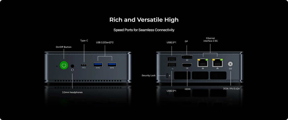 GMKtec M5 Ultra AMD Ryzen™ 7 7730U Mini PC