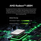 GMKtec M7 Ultra AMD Ryzen™ 7 PRO 6850U Mini PC