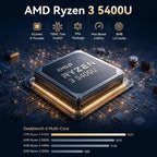 GMKtec M5S AMD Ryzen™ 3 5400U Mini PC