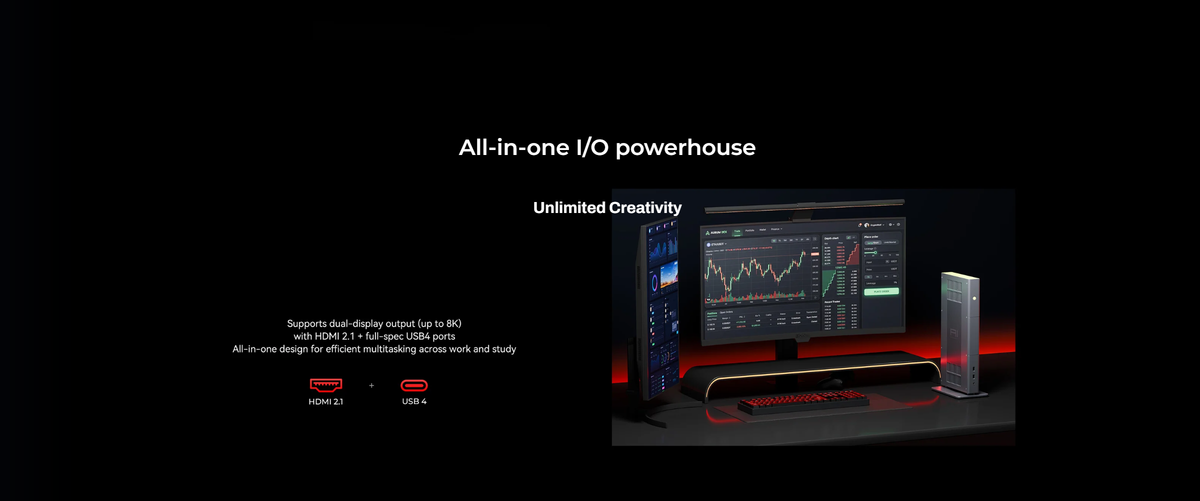 GMKtec EVO-X3 AMD Ryzen™ AI Max+ 395 AI Mini PC