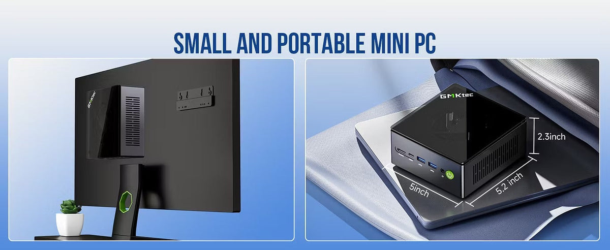 GMKtec K8 Plus AMD Ryzen™ 7 8845HS Gaming Mini PC