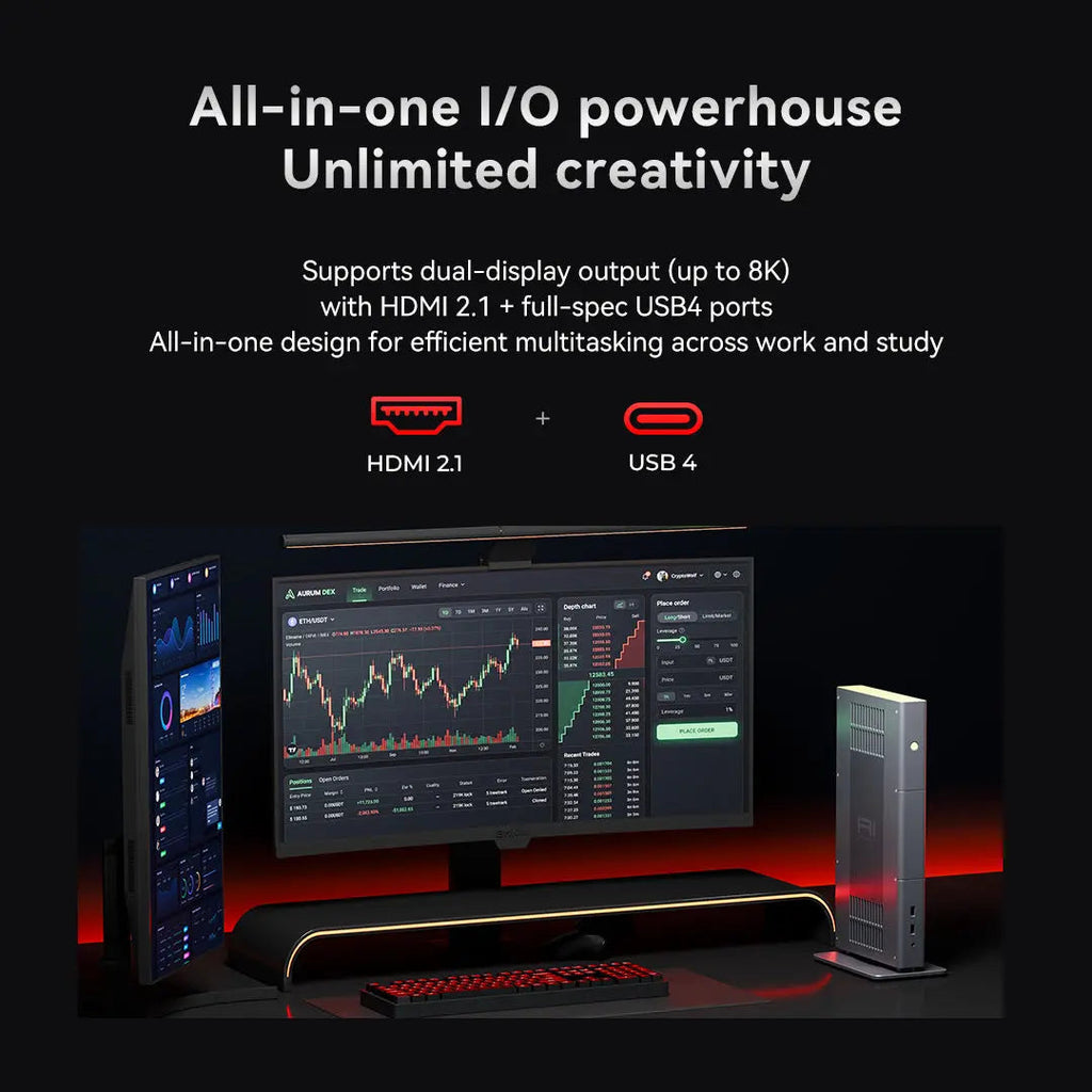 GMKtec EVO-X3 AMD Ryzen™ AI Max+ 395 AI Mini PC