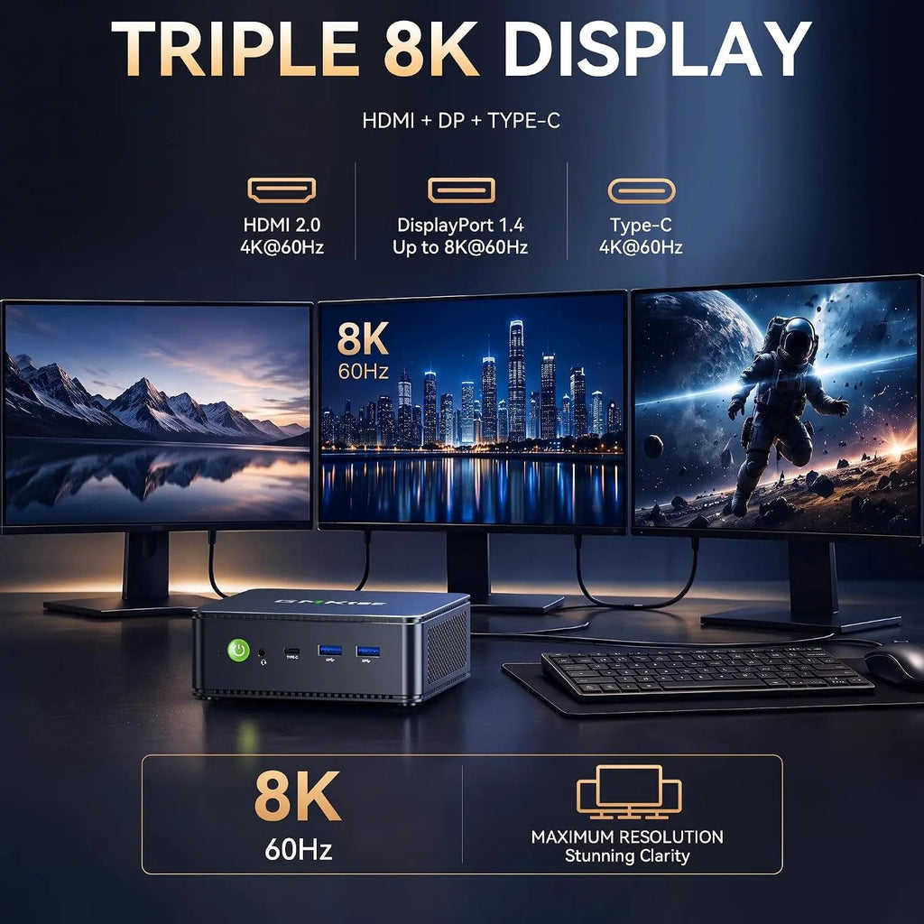 GMKtec M5S AMD Ryzen™ 3 5400U Mini PC