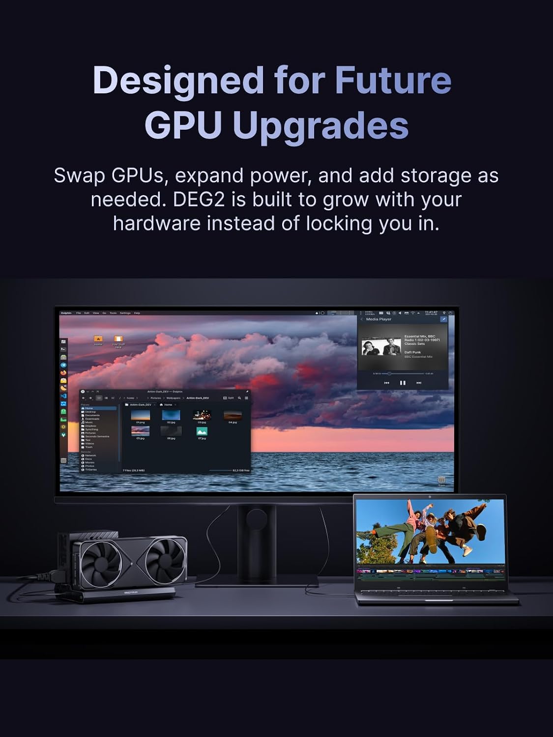 MINISFORUM DEG2 OCulink eGPU Dock