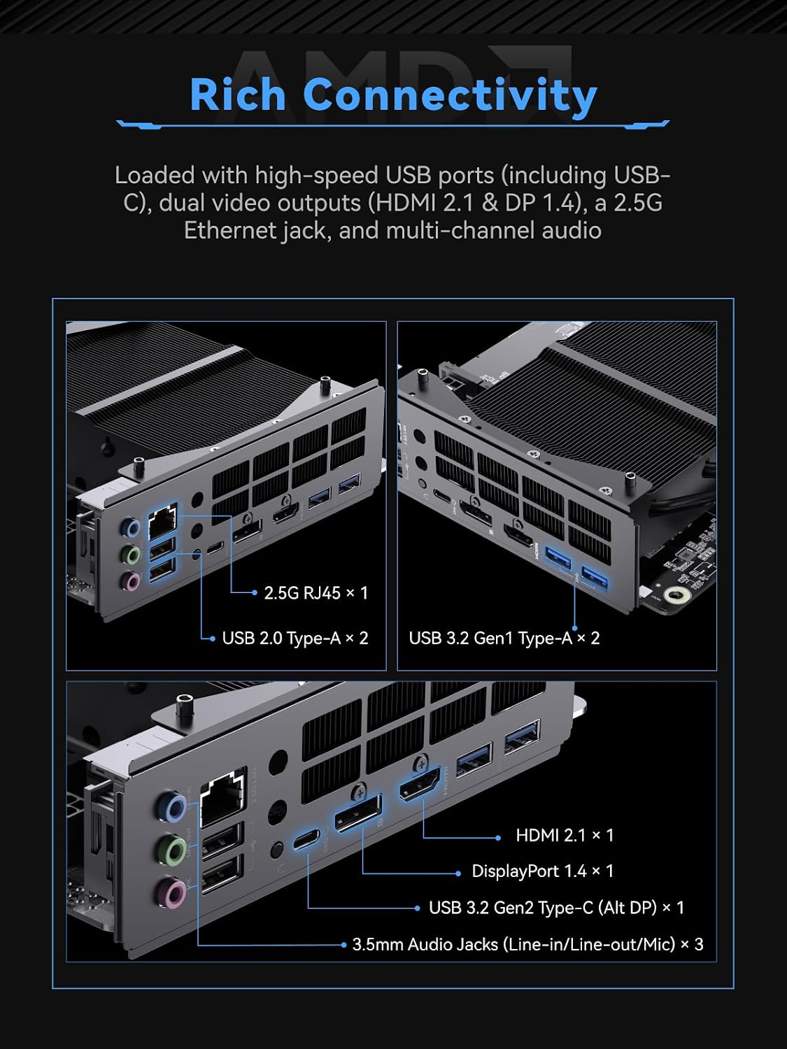 MINISFORUM BD775i SE R7-7745HX Motherboard
