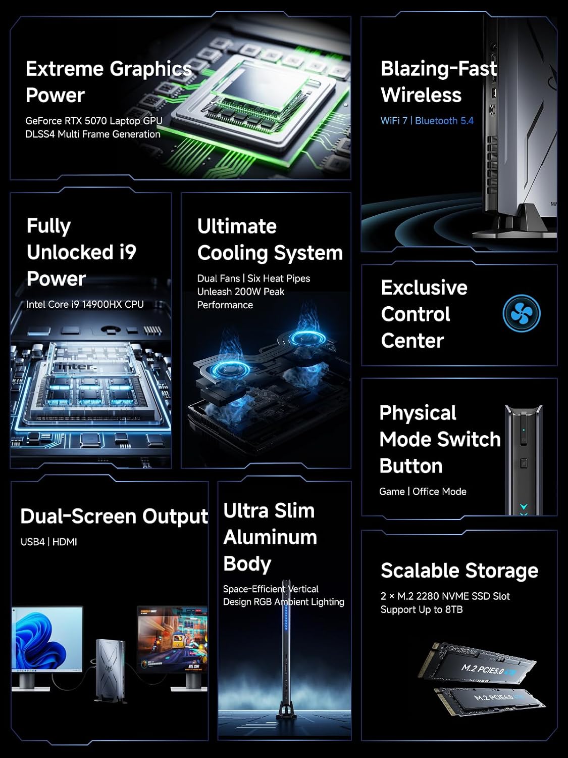 MINISFORUM G7 Pro i9-14900HX 5070