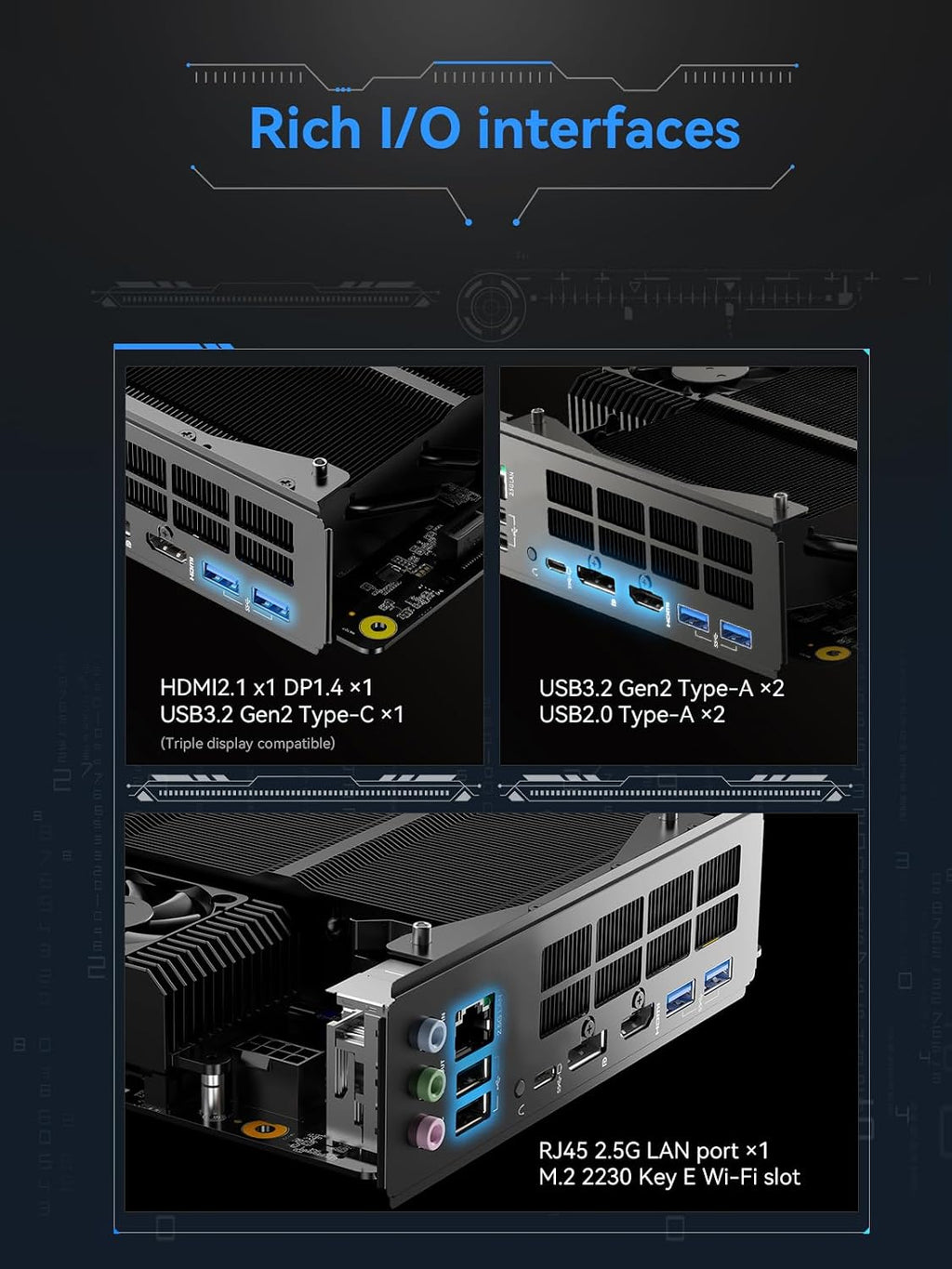 MINISFORUM BD895i SE R9-8945HX Motherboard