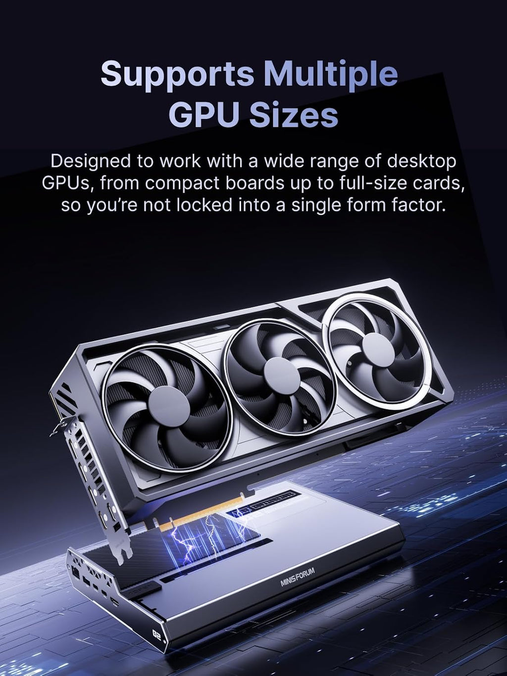 MINISFORUM DEG2 OCulink eGPU Dock