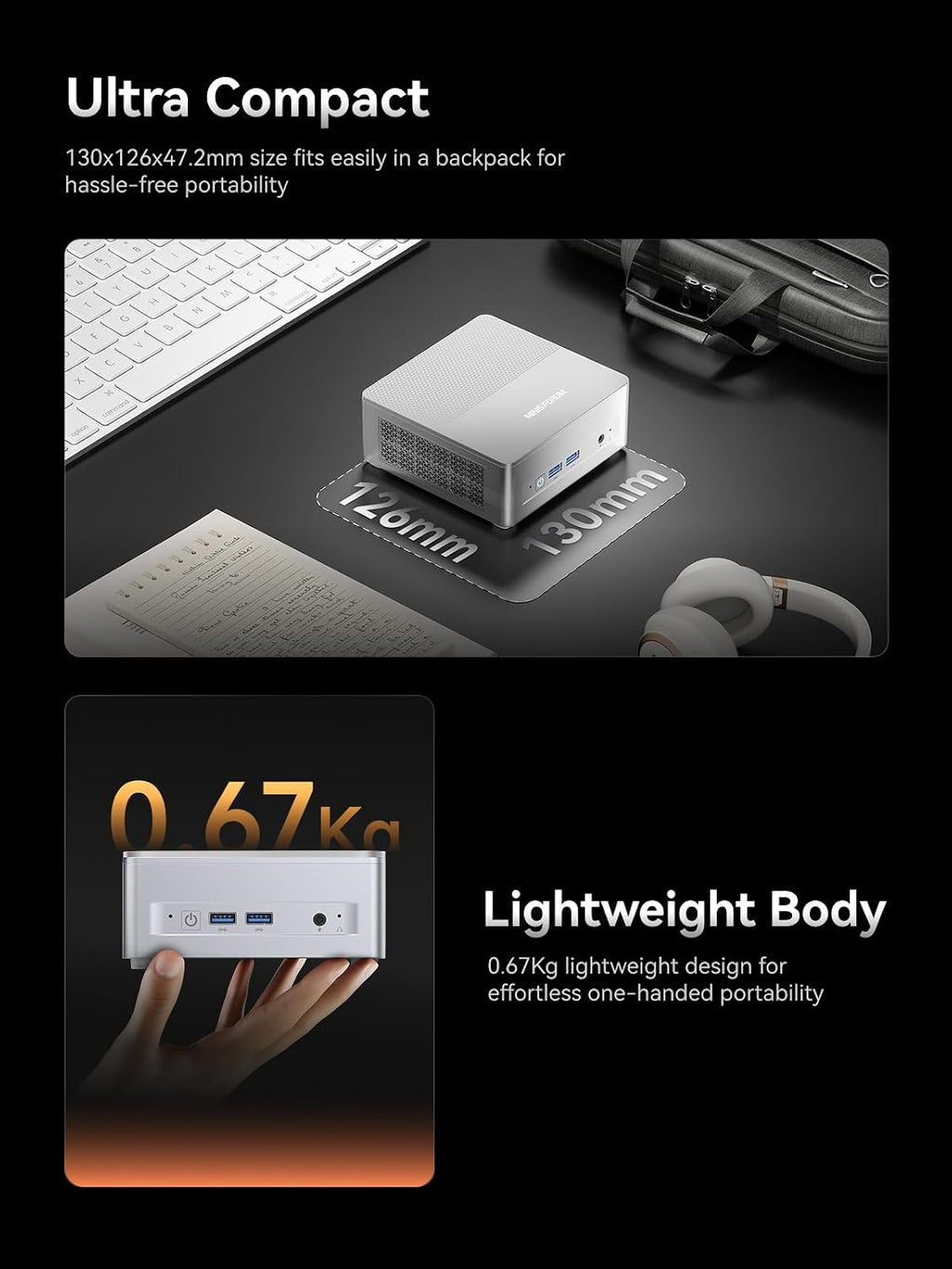 MINISFORUM X1 Lite 255