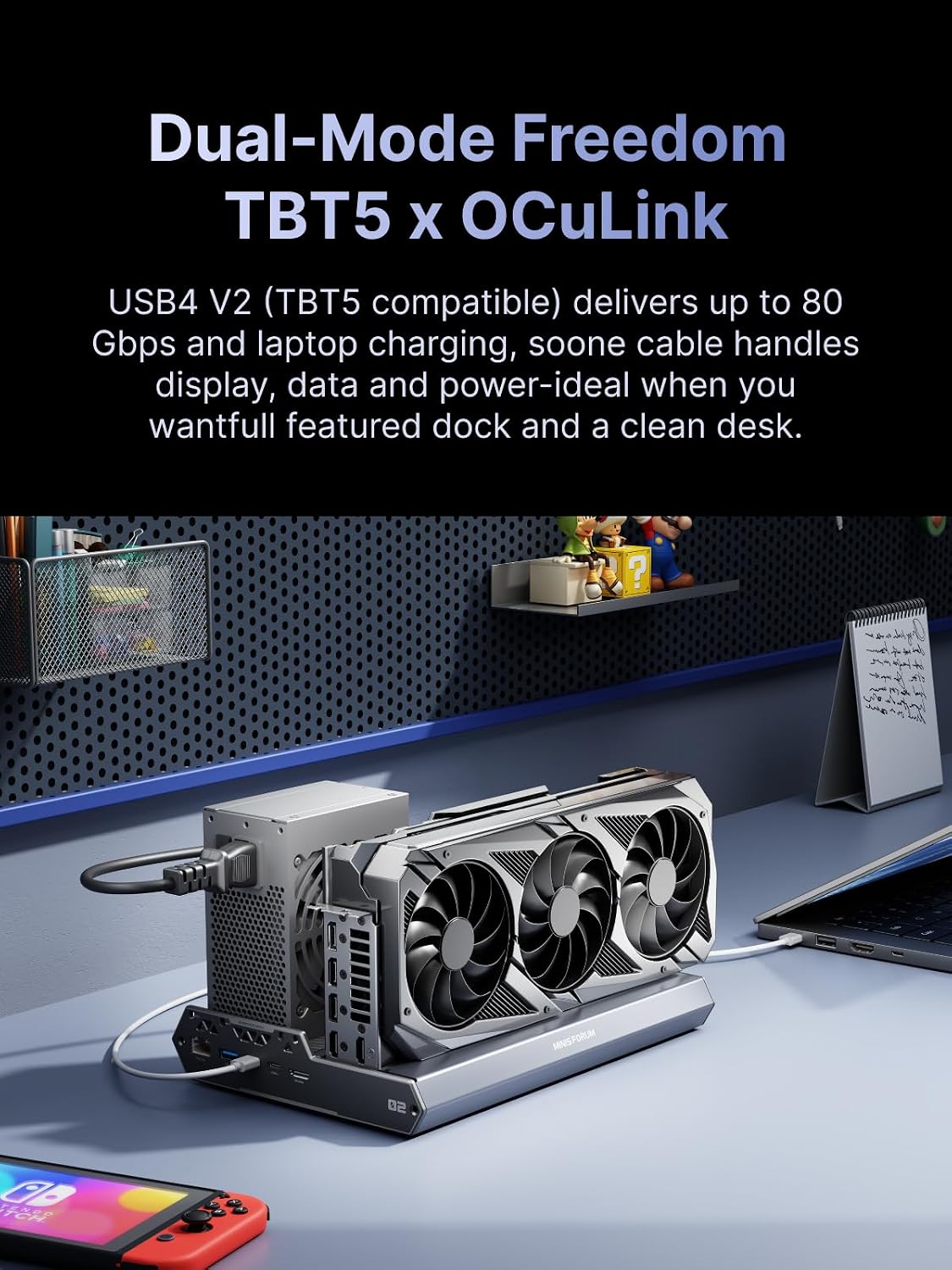 MINISFORUM DEG2 OCulink eGPU Dock