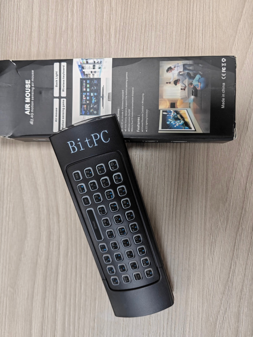 BitPC Remote control specially designed for Android TV Box, remote control for TV Boxes